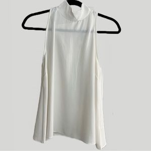 Karlie white high neck tank NWT size small